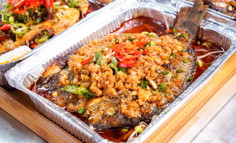 嘉兴食为先地摊烤鱼培训-嘉兴食为先椒盐鸭头培训