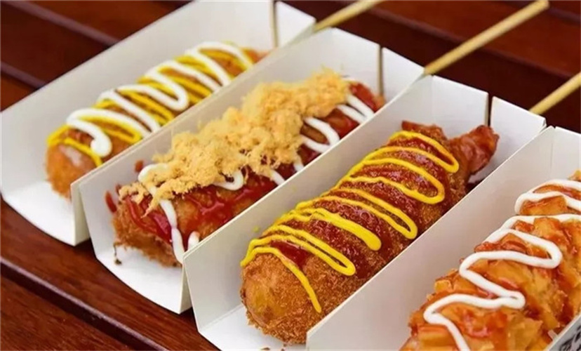 萧山食为先芝士热狗棒培训
